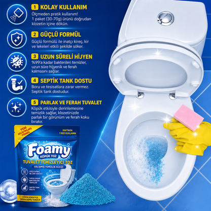Foamy™ Tuvalet Temizleme Tozu